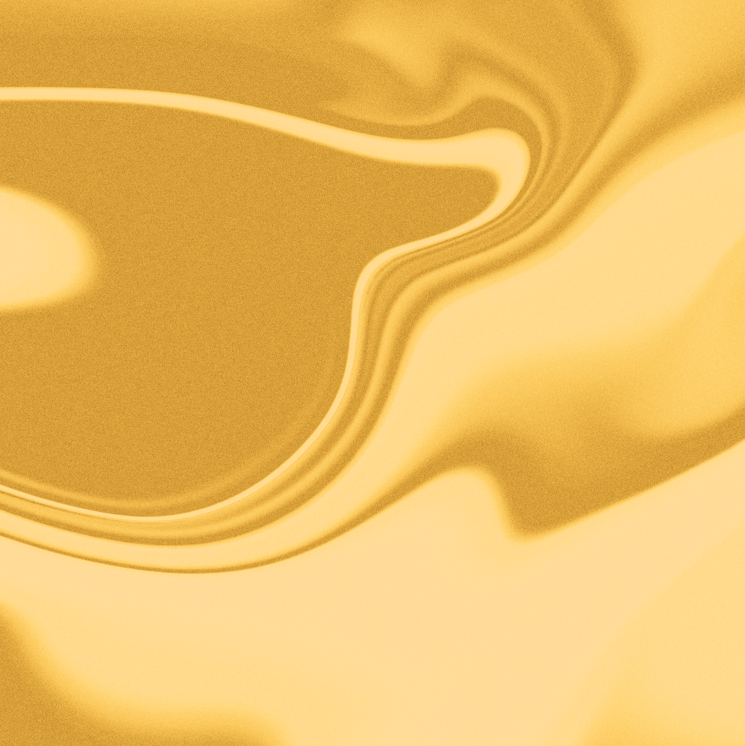 Vibrant swirl pattern in shades of gold and yellow representing the banana bread flavour for Lucid.